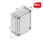 BBT BAT CBOX FLAT к-кт резервного живленняня універсальний в боксі для BT серії