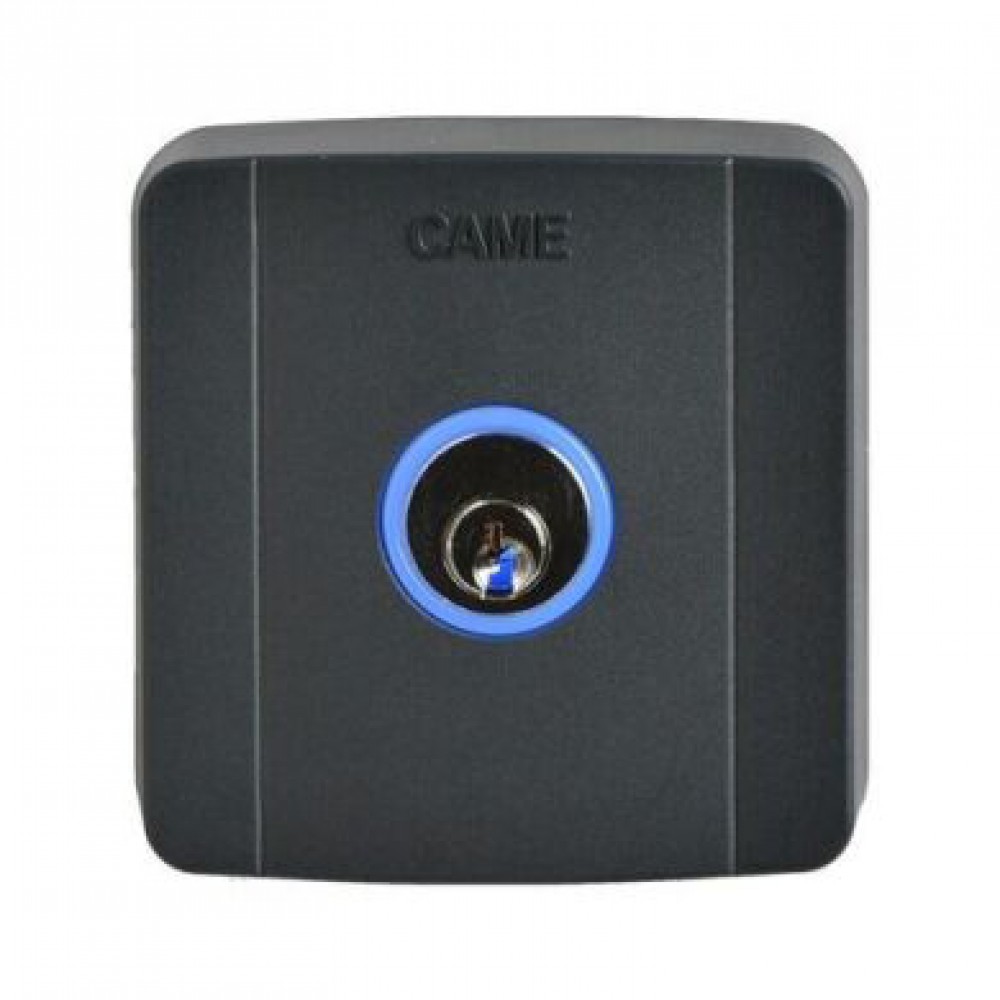 Накладная кнопка-ключ CAME SELC1FDG с подсветкой